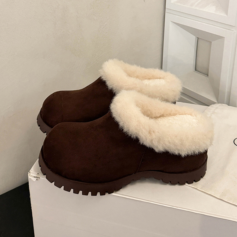 Women'S Fashion Winter 2025 - النساء رقيق البغال أحذية الشقق النعال