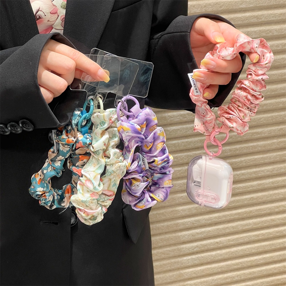 Women'S Fashion Jewellery - ربطات شعر حريرية ساتان نسائية، حبل