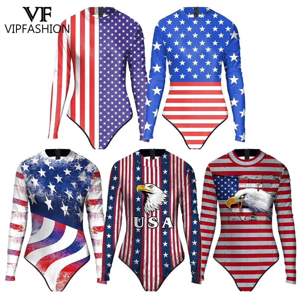 Women Fashion Usa - VIP موضة عيد الاستقلال قطعة واحدة