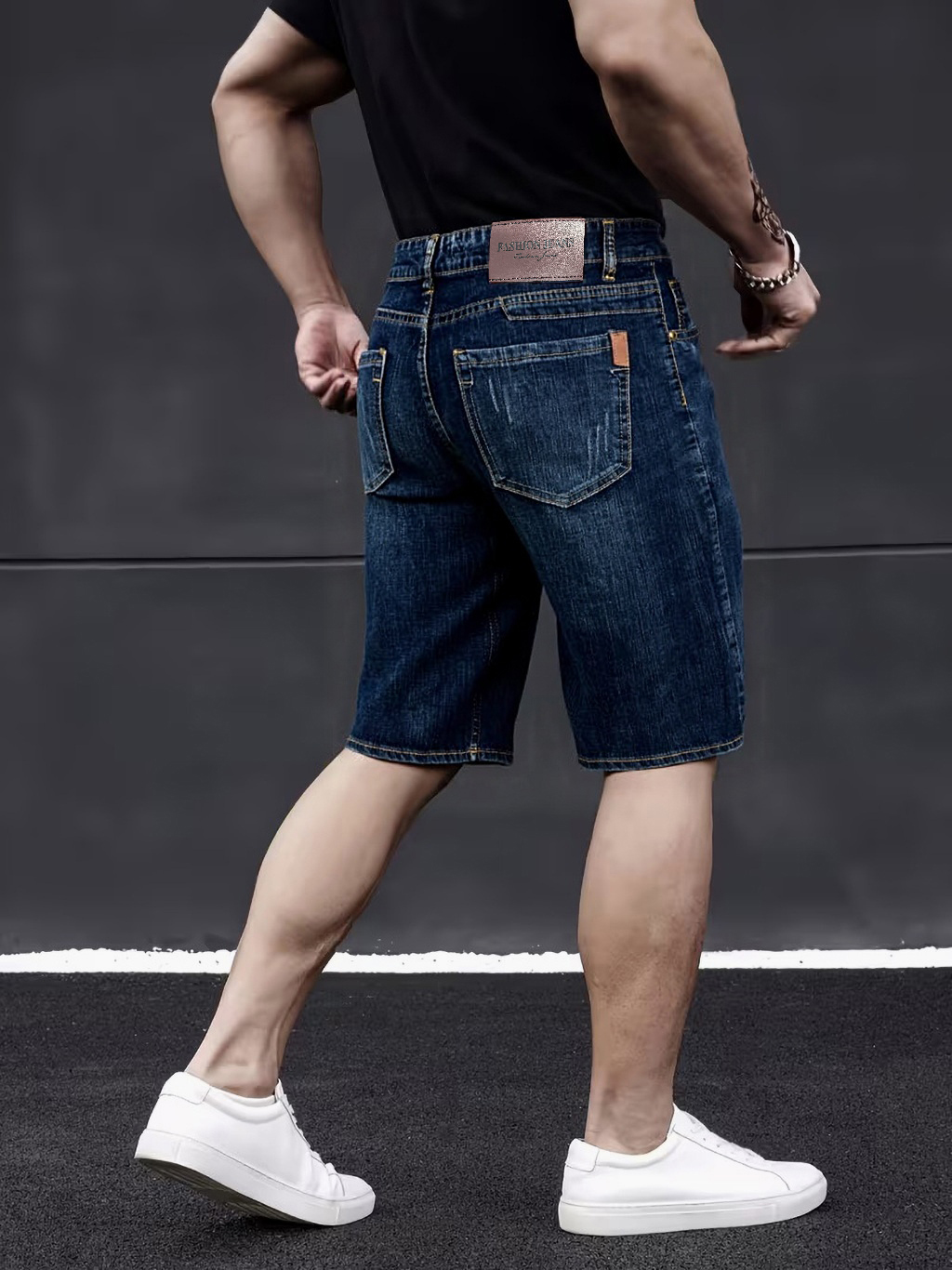 Levis Jeans 501 - شورت جينز رجالي كلاسيكي ضيق موديل