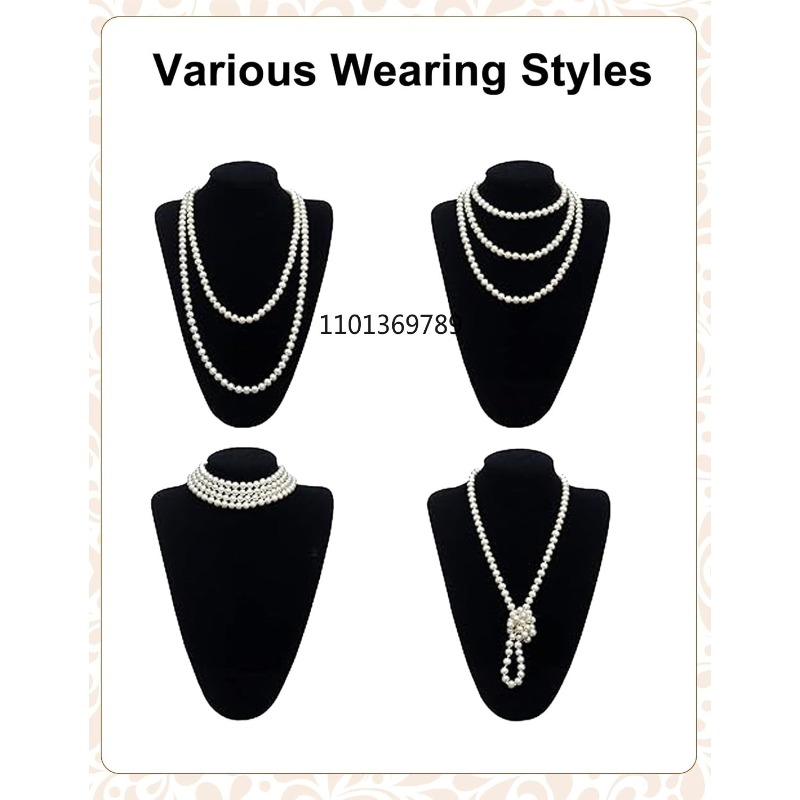 6 قطع من إكسسوارات عشرينيات ال - مراجعة Women'S Fashion Roaring 20S وسعره
