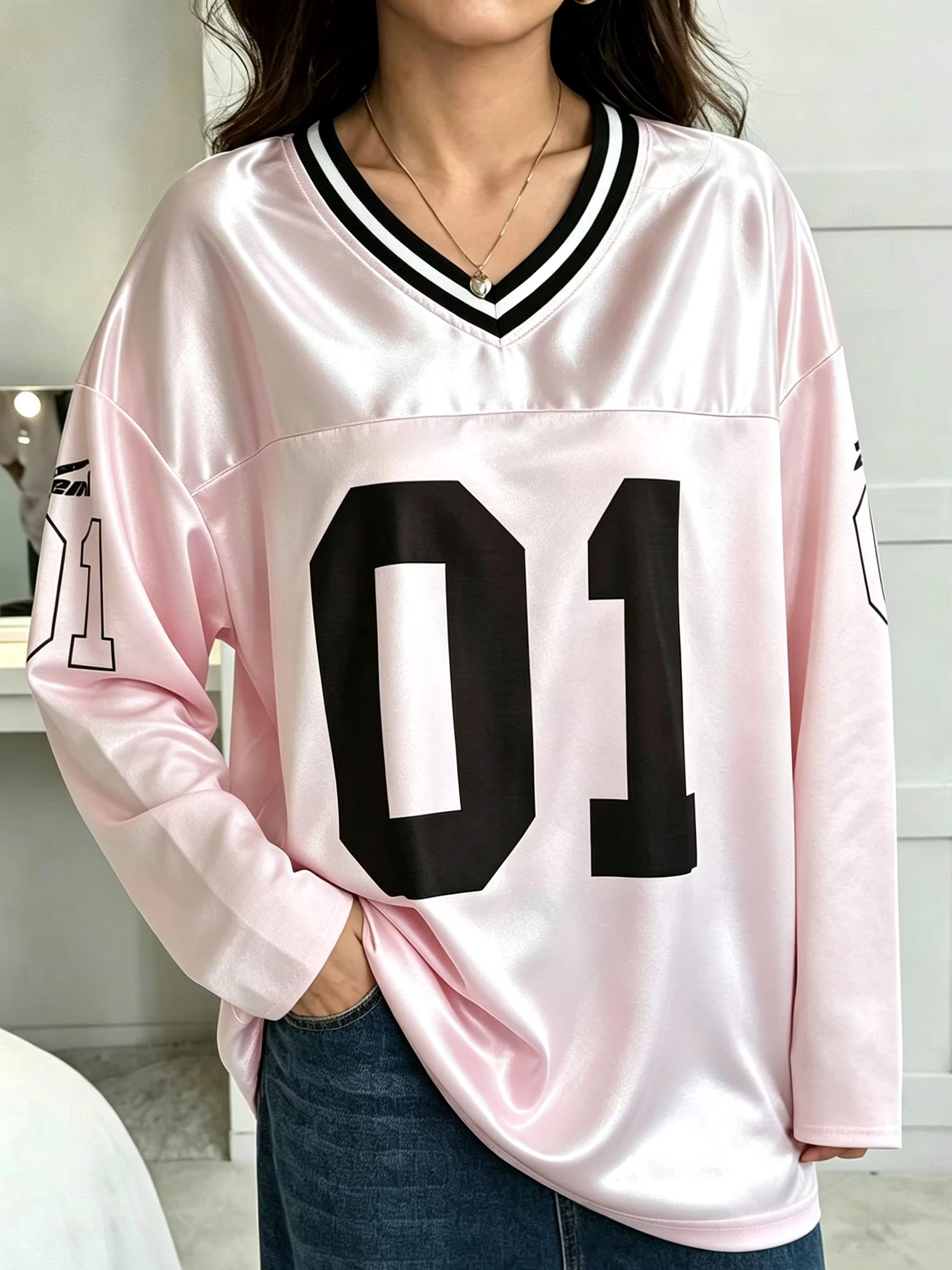 تي شيرت رجالي ونسائي بأكمام طو - مراجعة Women Fashion Images وسعره