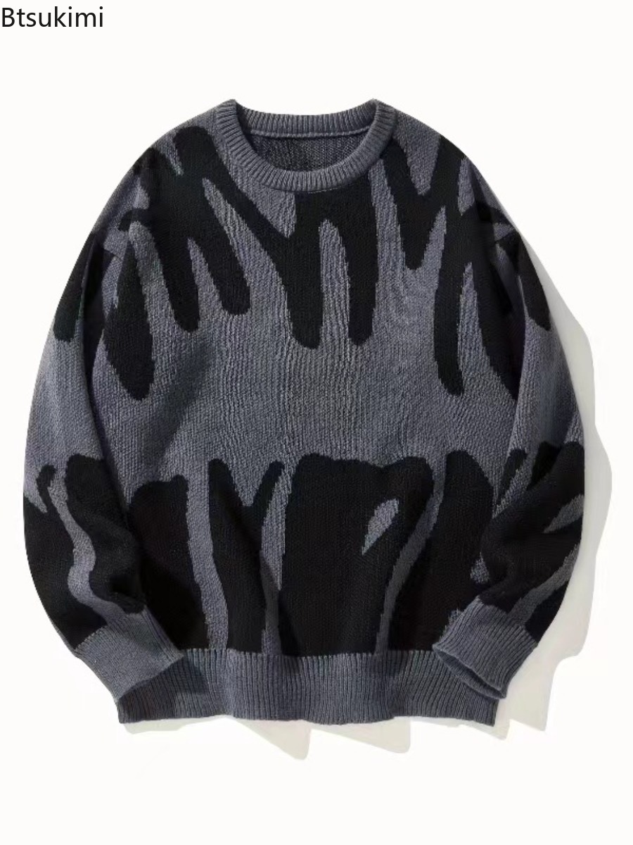 جديد الخريف الشتاء الرجال الكو - مراجعة Ribbed Knit Sweater وسعره