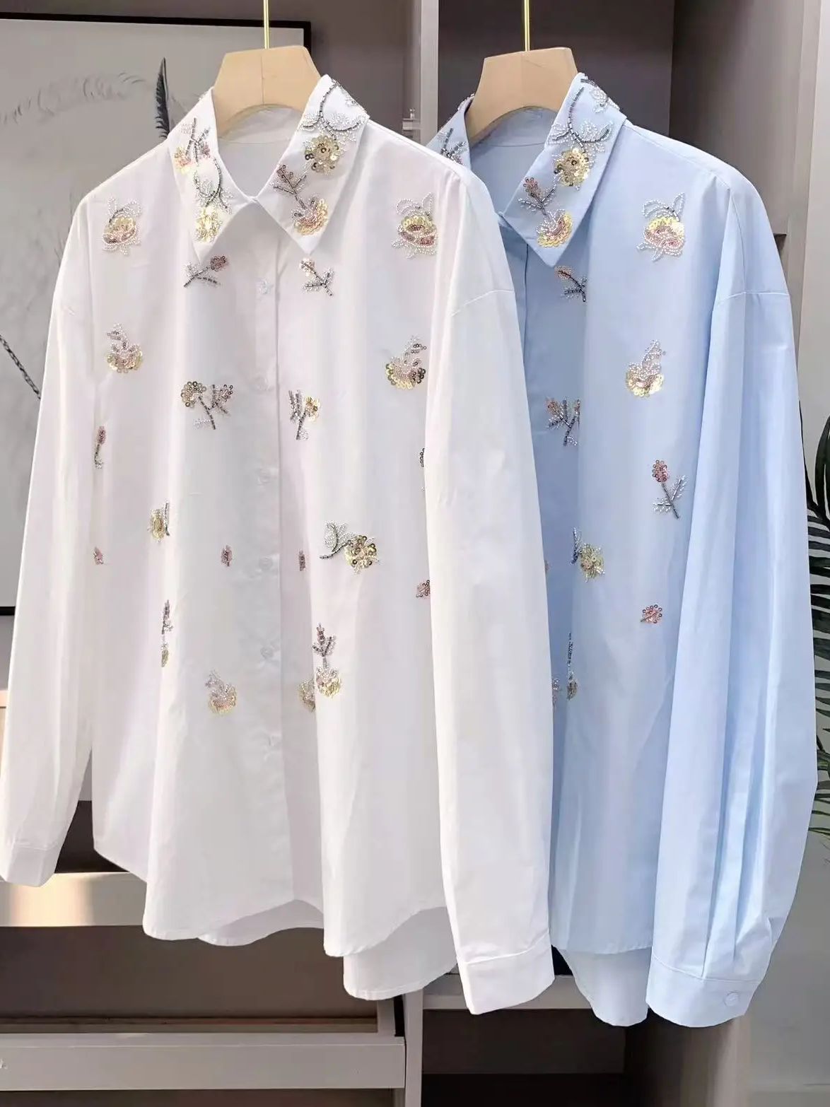 بلوزات قطنية فاخرة مطرزة بالتر - مراجعة Women'S Fashion Trends 2026 Spring Summer وسعره