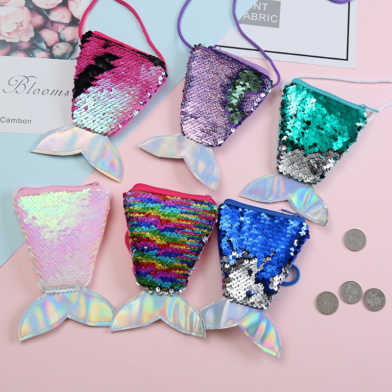 محفظة نقود مزينة بالترتر مع حب - مراجعة Coin Purse Women وسعره