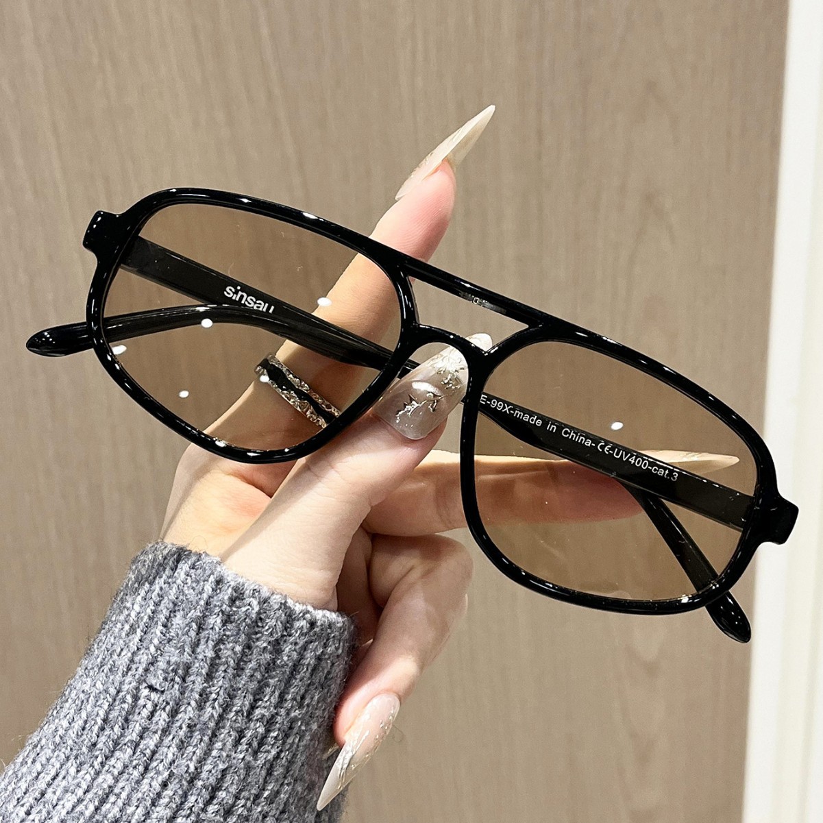 نظارات شمسية نسائية بيضاوية ال - مراجعة Women Fashion Glasses وسعره