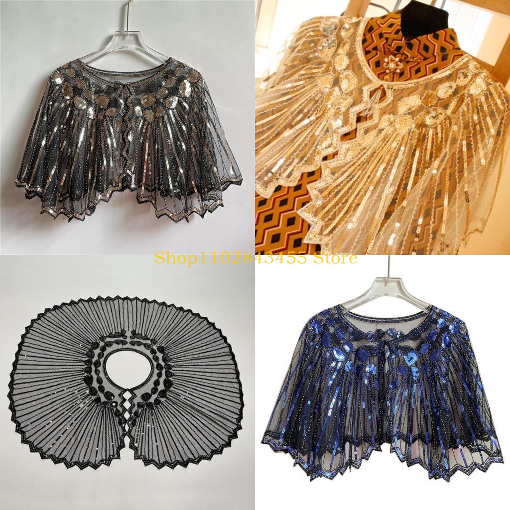 49MC إكسسوارات أزياء شال غاتسب - مراجعة Women'S Fashion Roaring 20S وسعره
