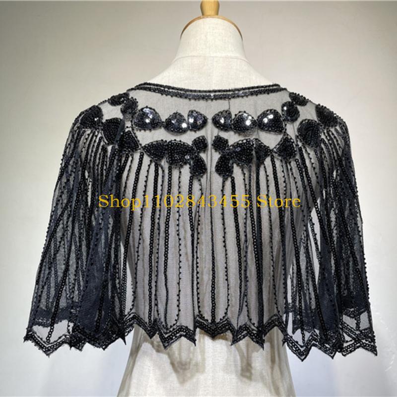 49MC إكسسوارات أزياء شال غاتسب - مراجعة Women'S Fashion Roaring 20S وسعره
