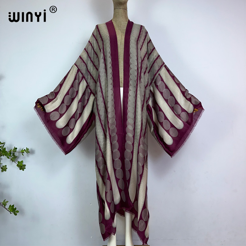 فستان كيمونو WINYI صيفي بطبعة  - مراجعة Women'S Fashion Kimono وسعره