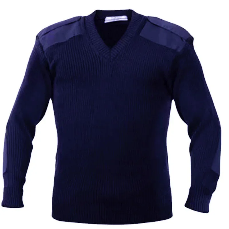 سترات صوفية رجالية بأكمام طويل - مراجعة Ribbed Knit Sweater وسعره