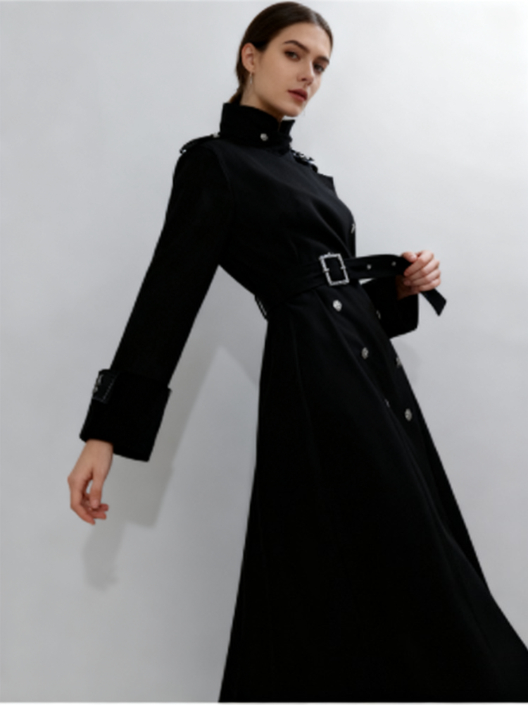 معطف صوفي طويل أنيق بأسلوب قوط - مراجعة Women'S Fashion Winter 2025 وسعره