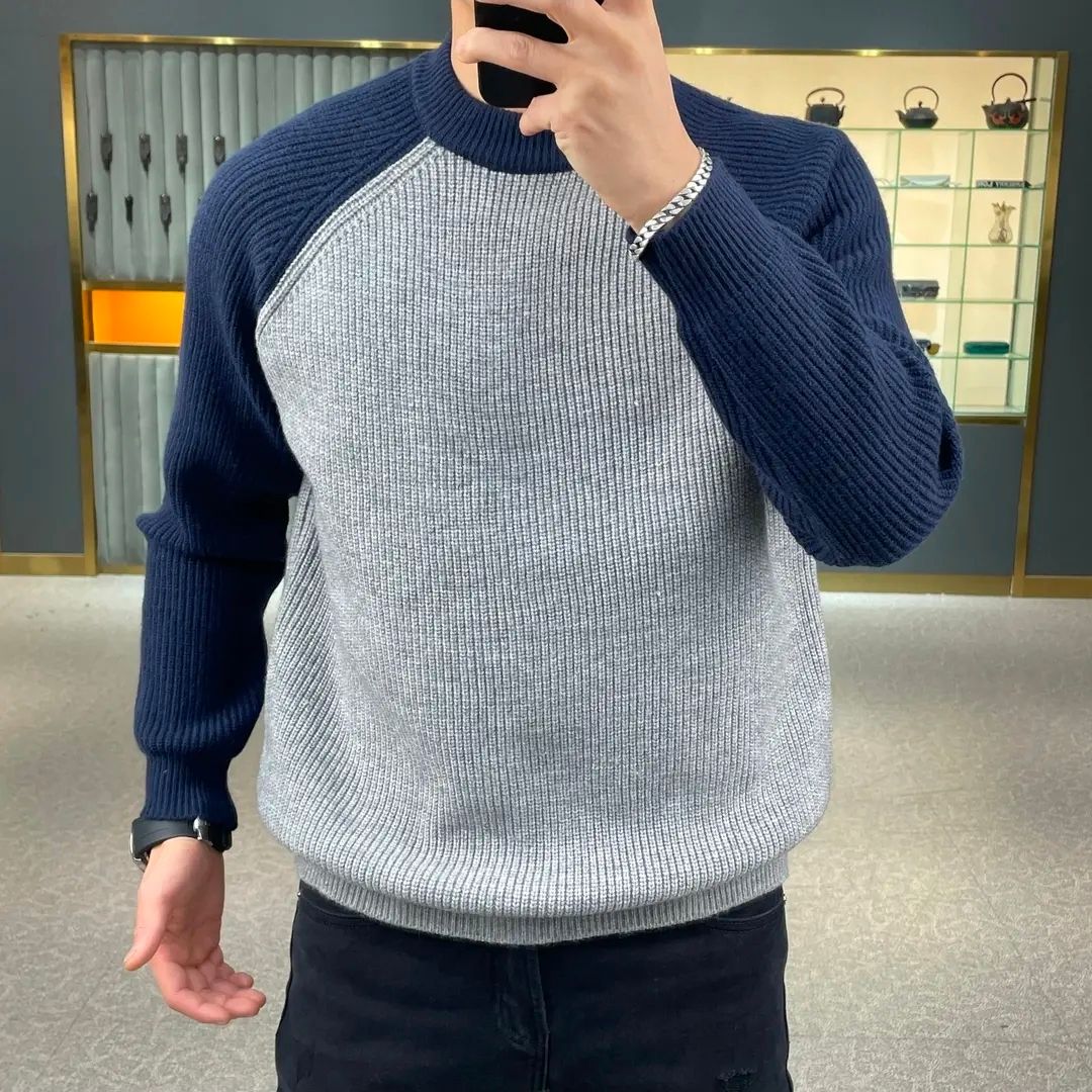 سترة صوفية عصرية للخريف والشتا - مراجعة Ribbed Knit Sweater وسعره