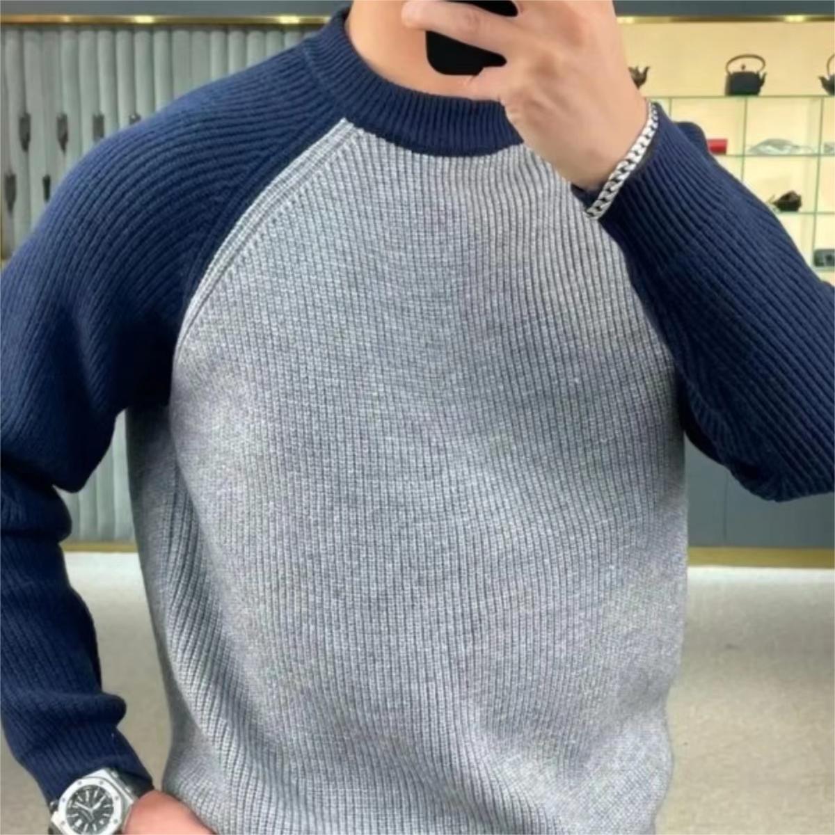سترة صوفية عصرية للخريف والشتا - مراجعة Ribbed Knit Sweater وسعره