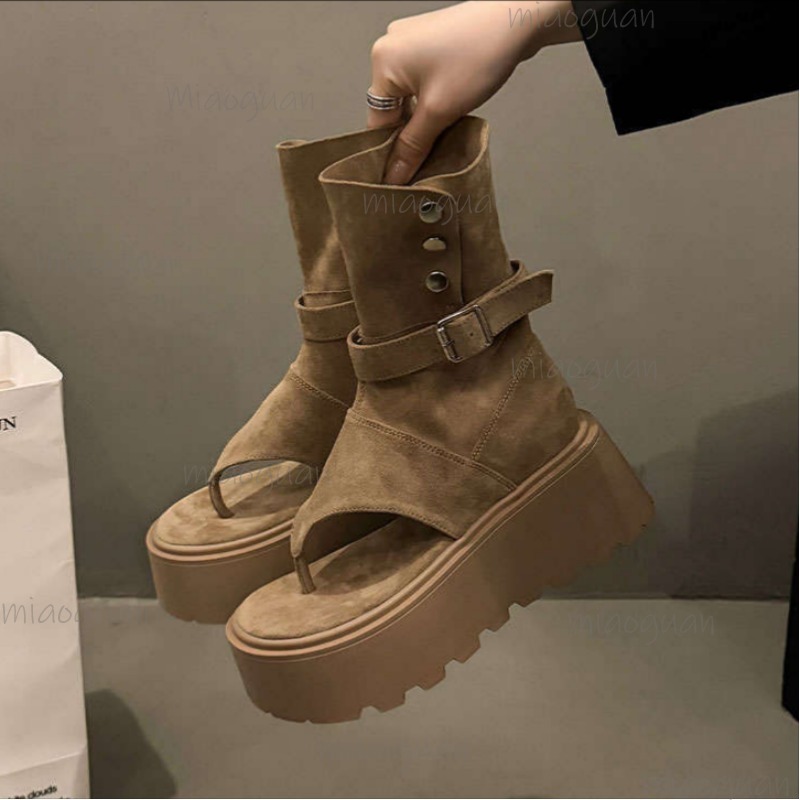 أحذية نسائية قصيرة بنعل سميك ب - مراجعة Women'S Fashion Trends 2026 Spring Summer وسعره