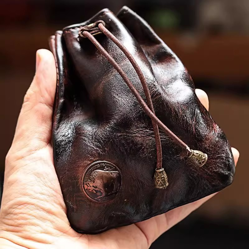 محفظة جلدية ناعمة أصلية على ال - مراجعة Coin Purse Women وسعره