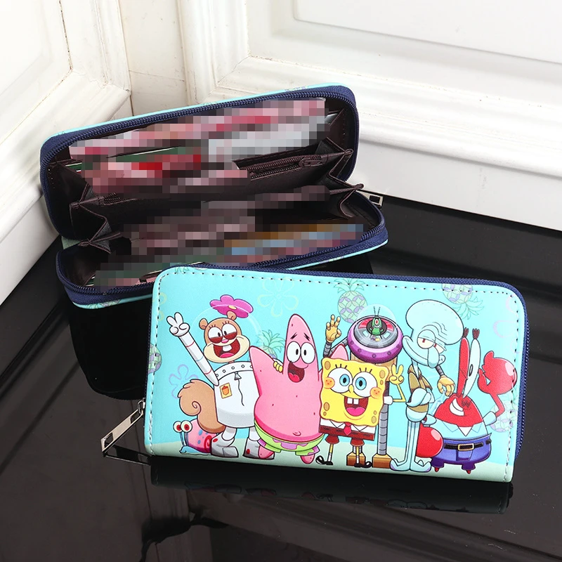 محفظة طويلة جديدة بتصميم سبونج - مراجعة Coin Purse Women وسعره