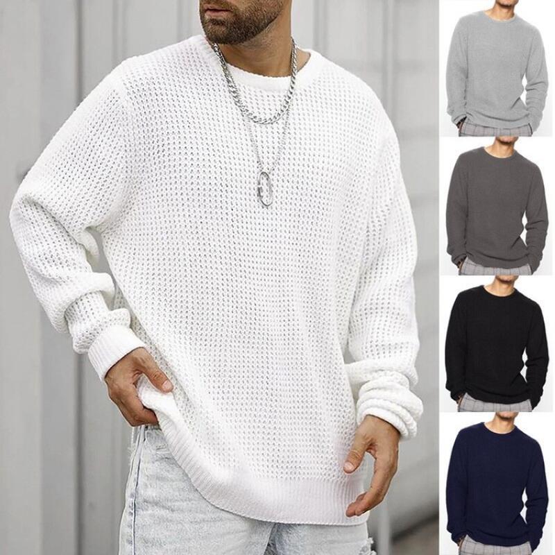 2026 الرجال محبوك سترة ربيع ال - مراجعة Ribbed Knit Sweater وسعره