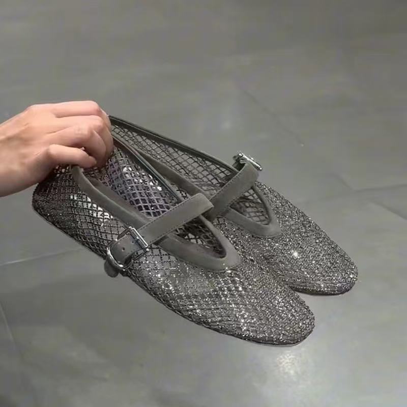 صنادل باوتو نسائية مرصعة بالأح - مراجعة Women'S Fashion Walking Shoes وسعره