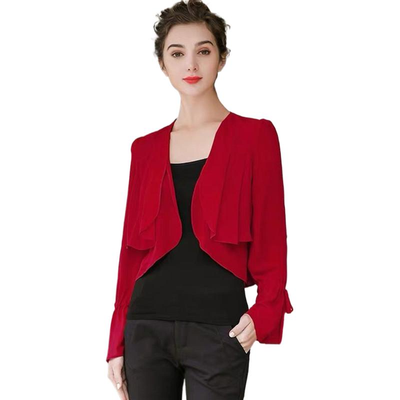 المرأة تكدرت كم معطف شيفون رقي - مراجعة Women'S Fashion Kimono وسعره