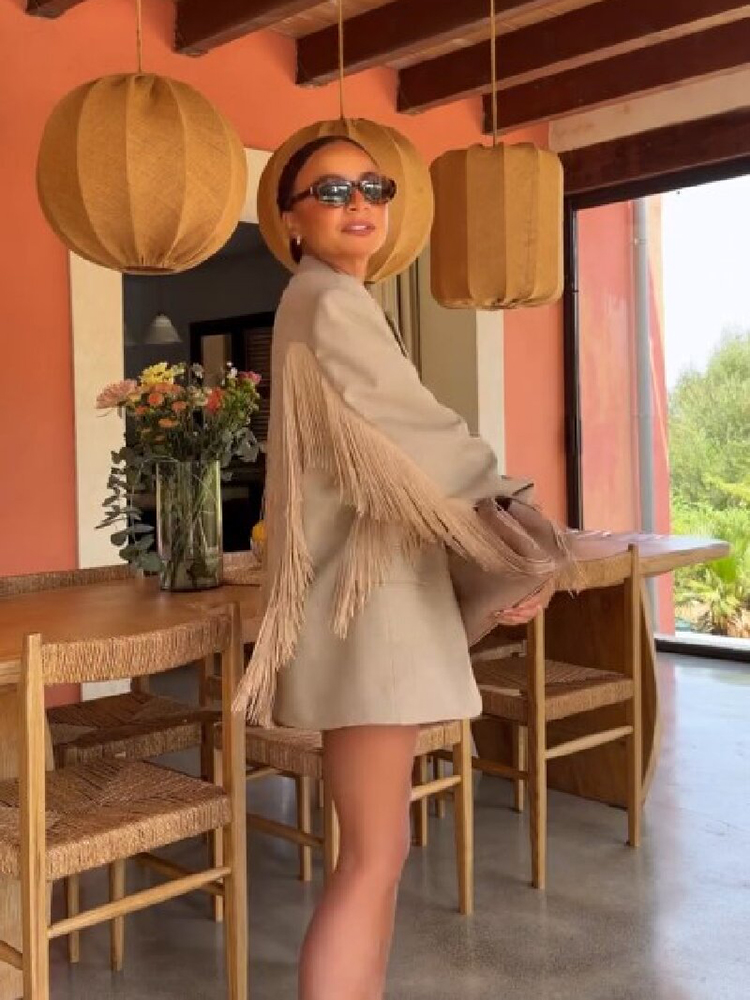سترة بليزر نسائية أنيقة لفصل ا - مراجعة Women'S Fashion Trends 2026 Spring Summer وسعره