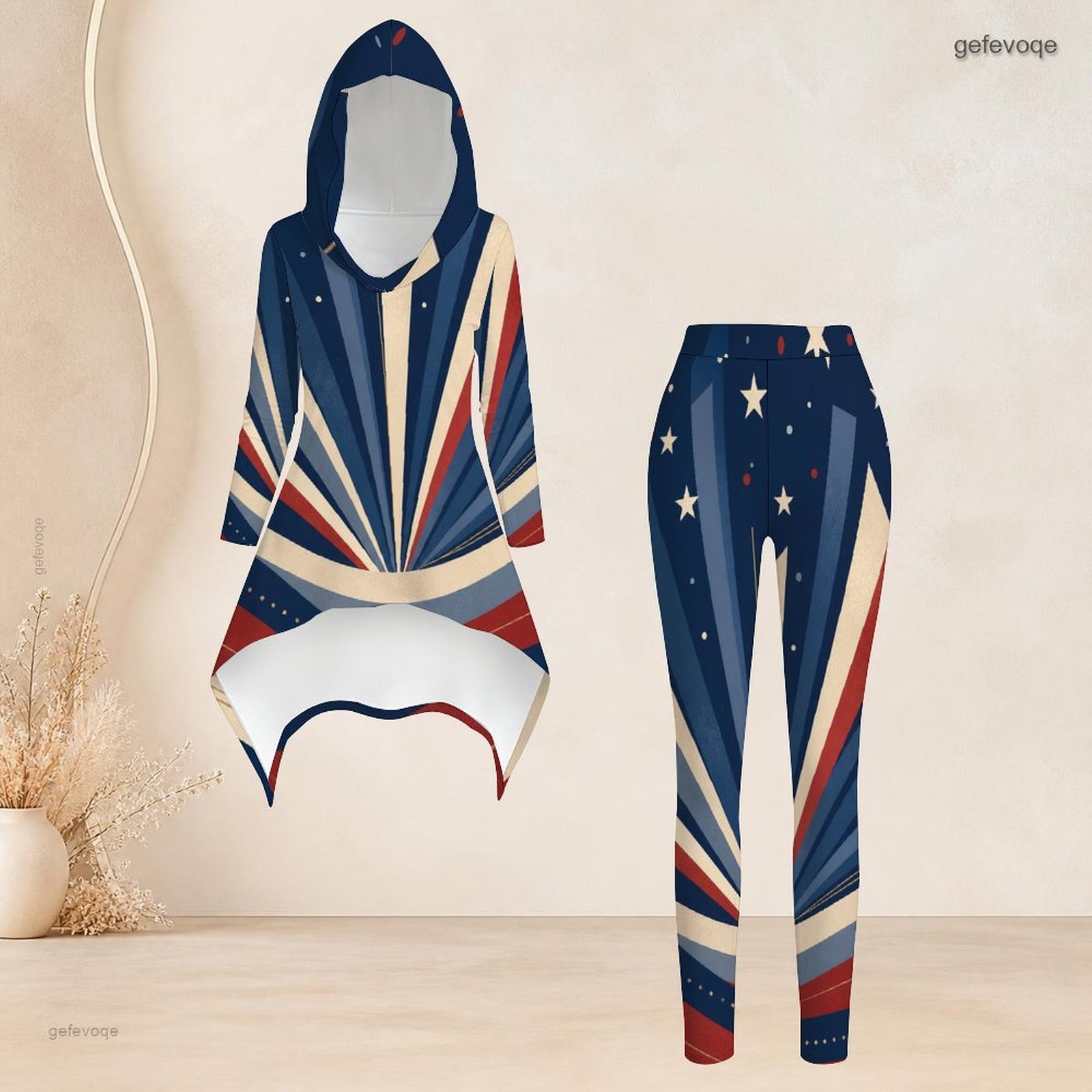 طقم نسائي عصري مكون من قطعتين: - مراجعة Women'S Fashion Leggings وسعره