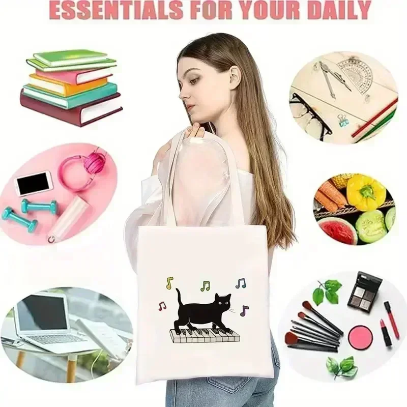 حقيبة قماشية مطبوعة عليها عبار - مراجعة Women Fashion Quotes وسعره