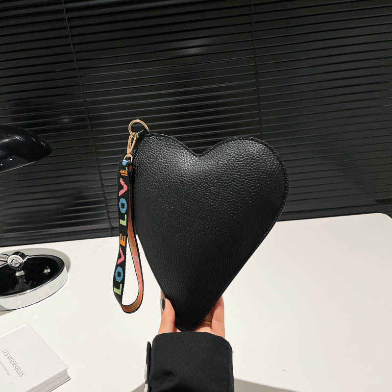 محفظة نقود على شكل قلب لطيفة،  - مراجعة Coin Purse Women وسعره