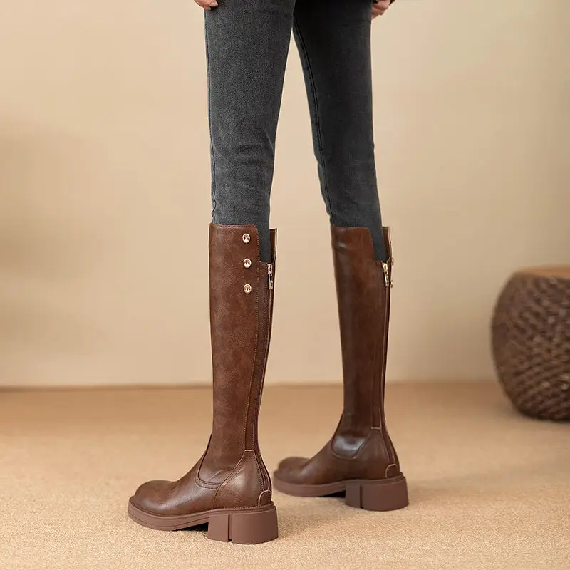 الخريف الشتاء منتصف كعب السيدا - مراجعة Women'S Fashion Winter 2025 وسعره