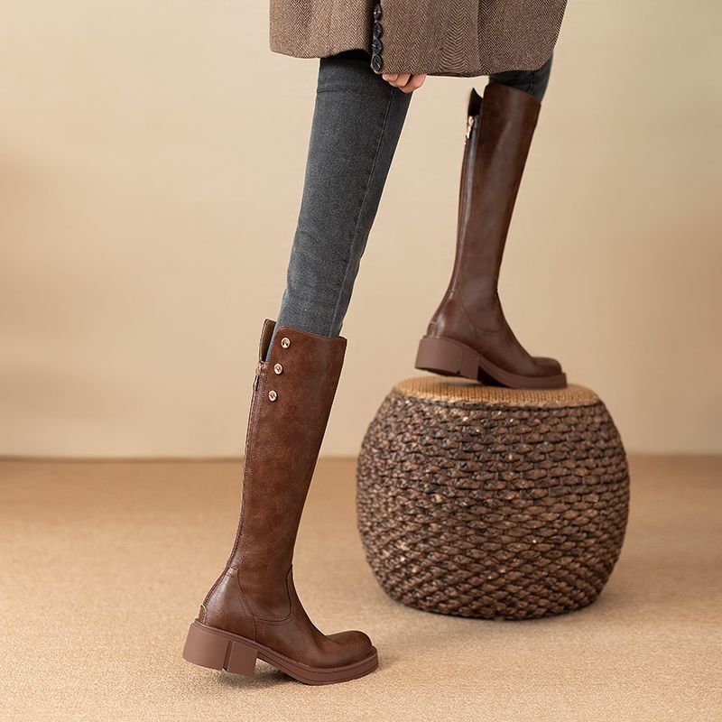 الخريف الشتاء منتصف كعب السيدا - مراجعة Women'S Fashion Winter 2025 وسعره